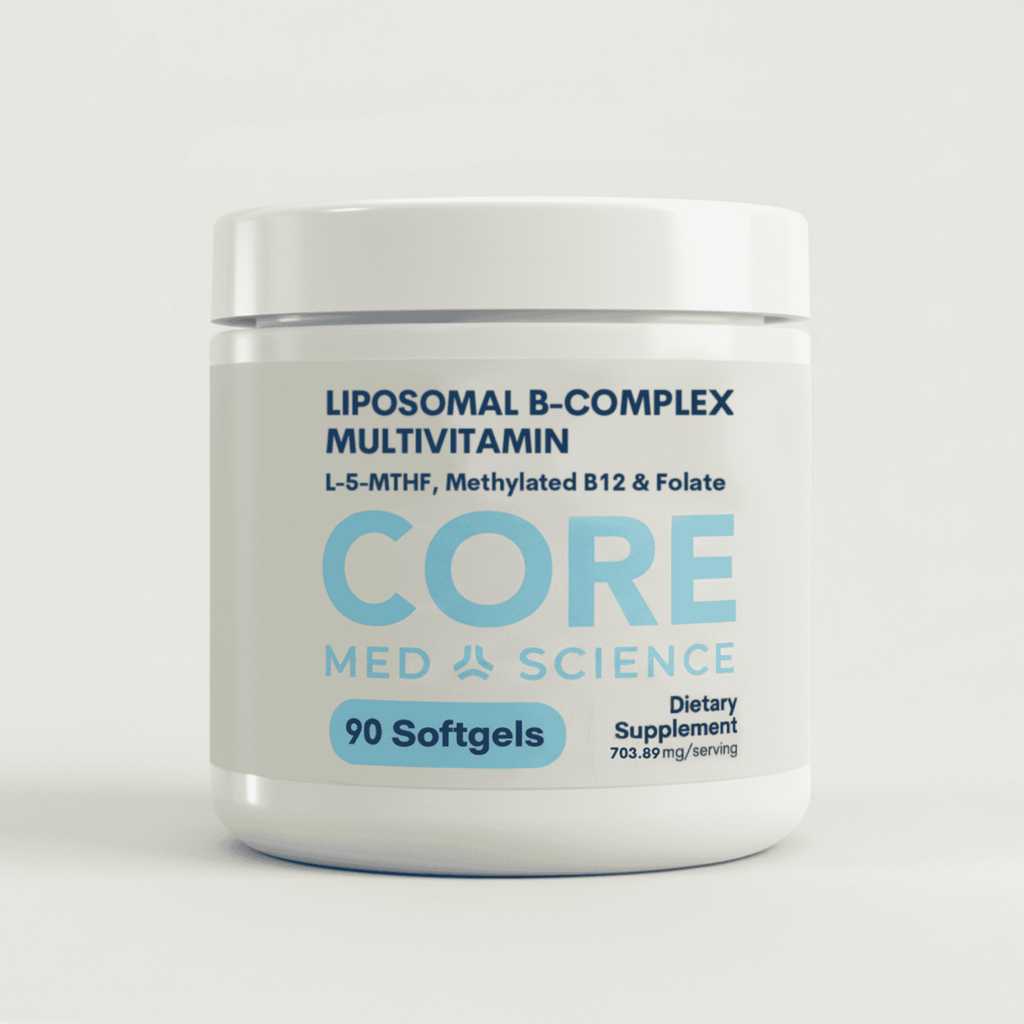 Liposomal Active B-Complex Multivitamin w/Minerals - Softgels (90 Count/ 30 Servings)