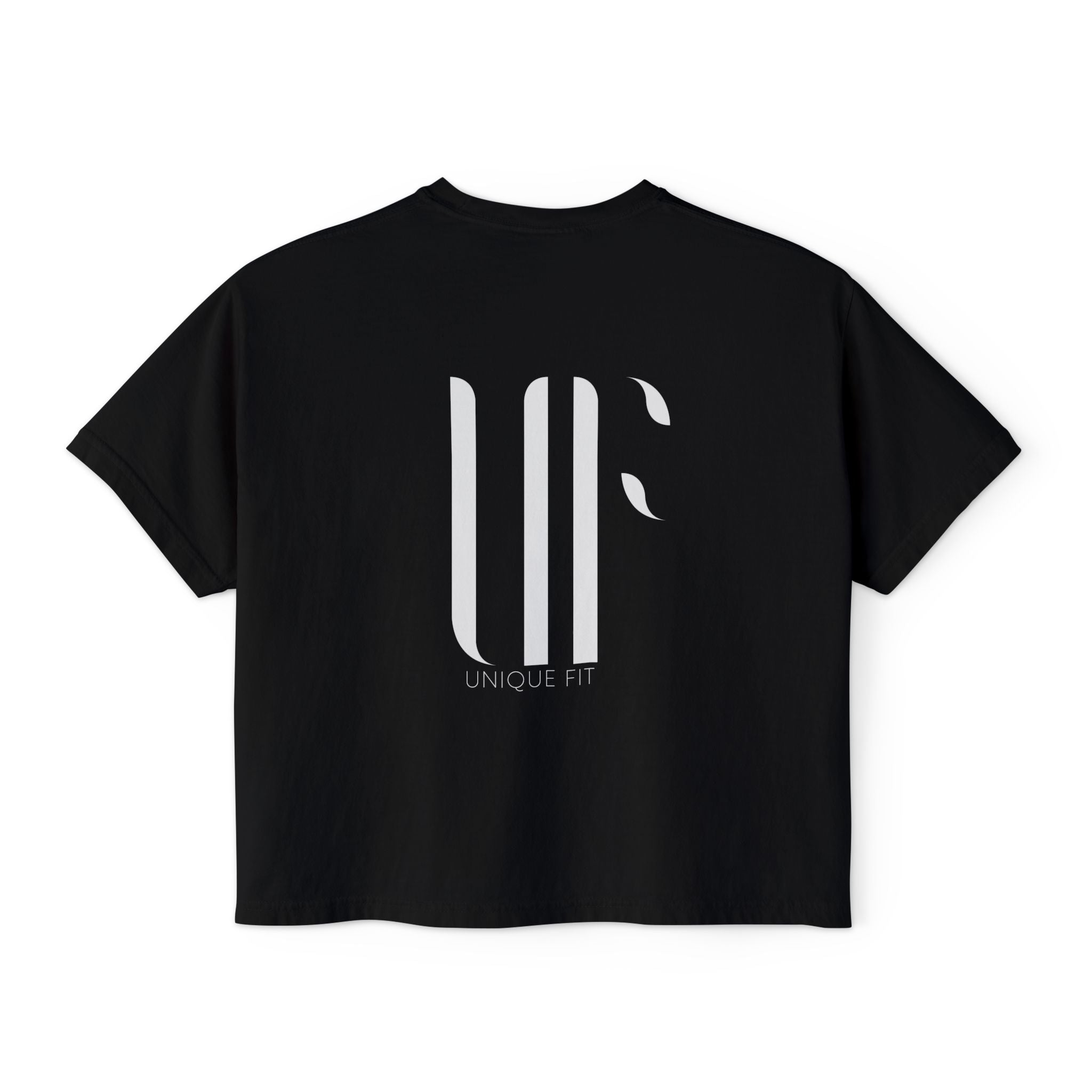 UNIQUE Boxy Crop Graphic T-Shirt