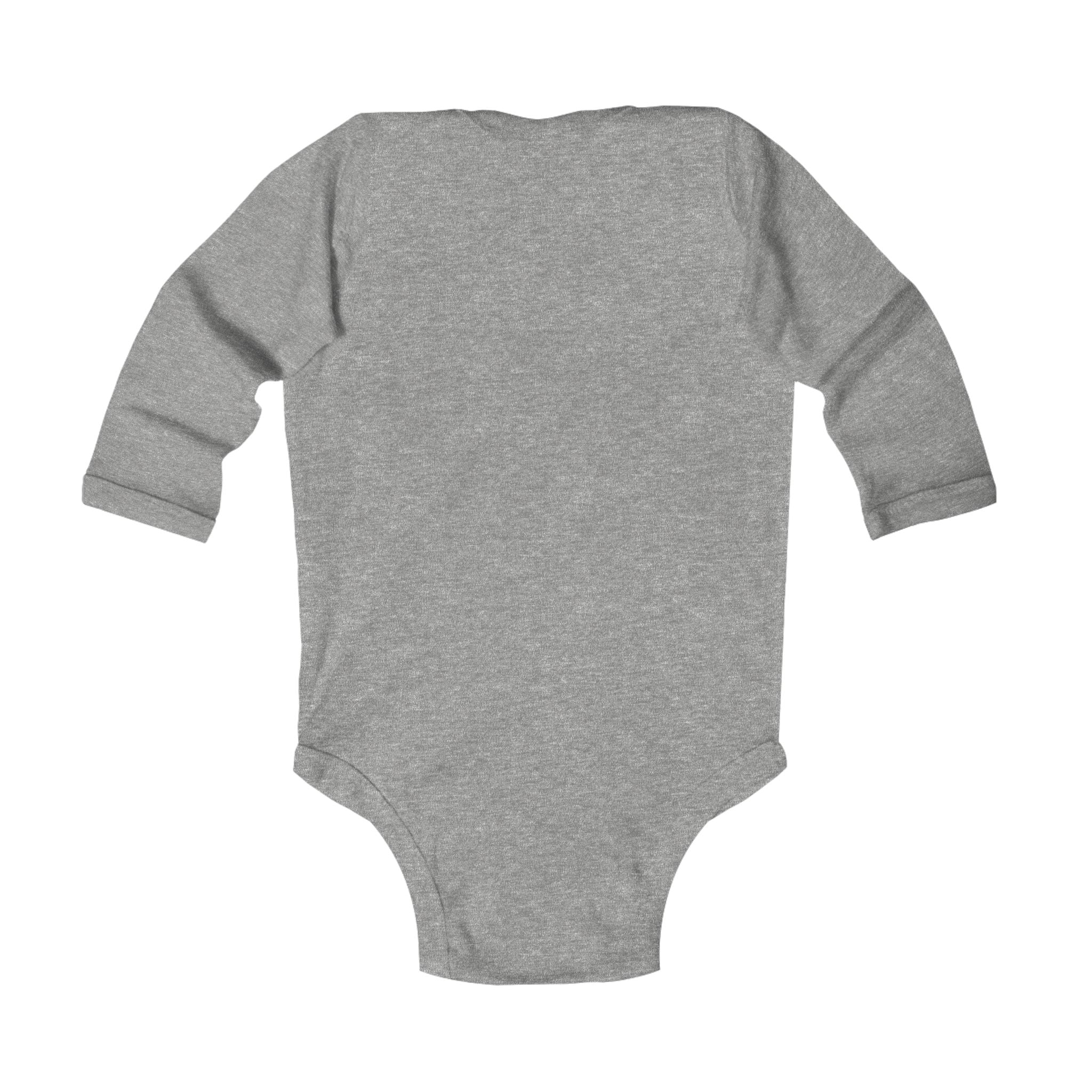 "Hangry Until Proven Fed" Long Sleeve Baby Onesie