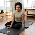 Unique Fit Foam Yoga Mat — Non-Slip Lightweight Exercise Mat with Logo