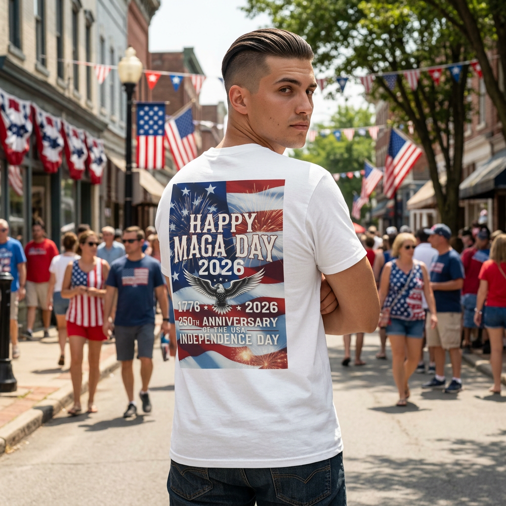 Happy MAGA Day - July 4th T-Shirt