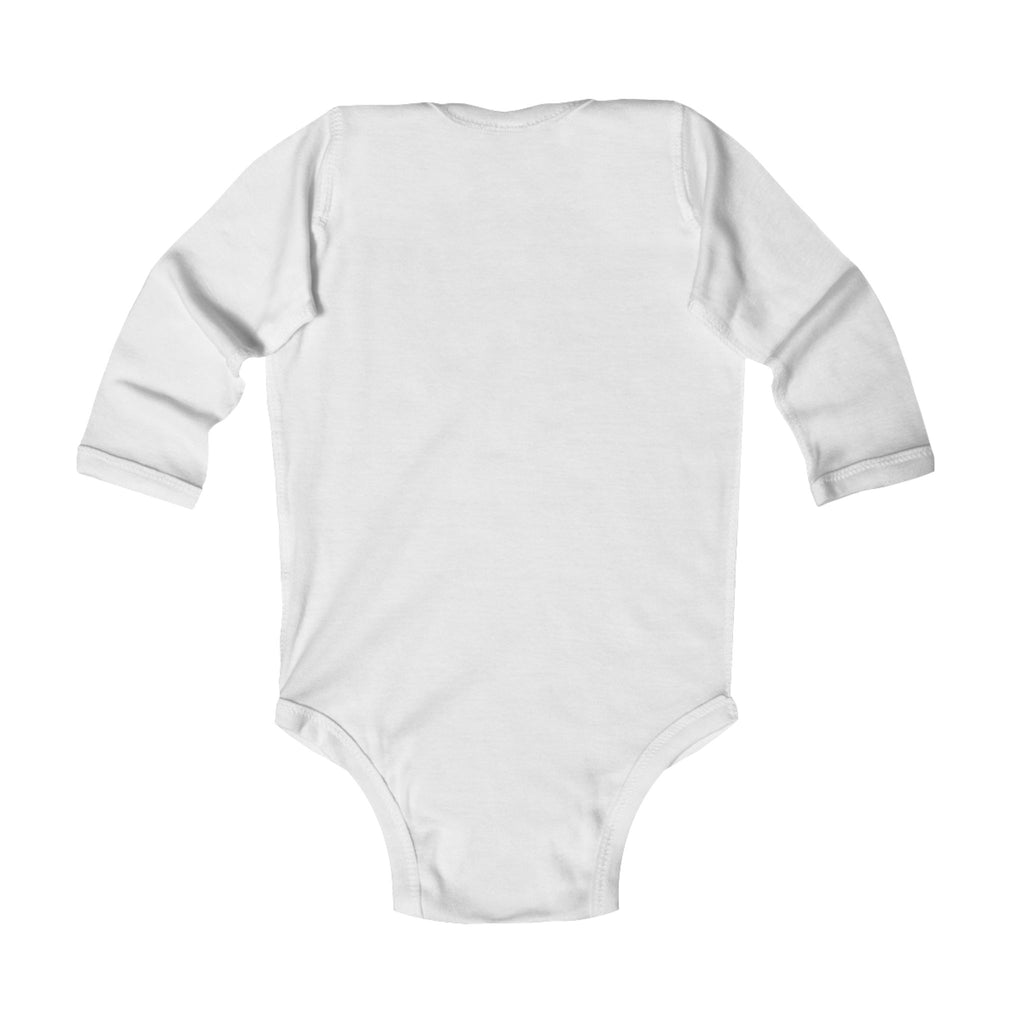"Hangry Until Proven Fed" Long Sleeve Baby Onesie