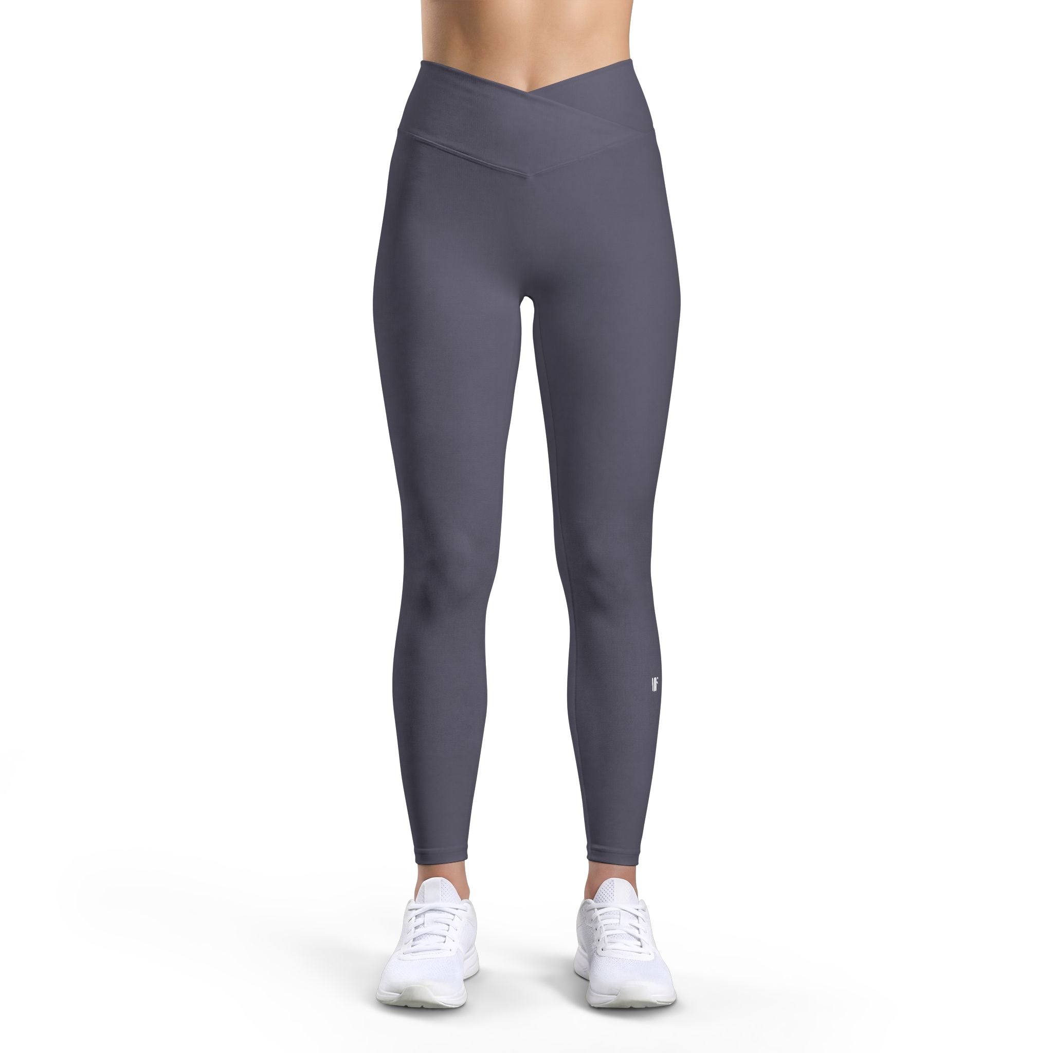 High-Waist Luxe Black Performance Leggings