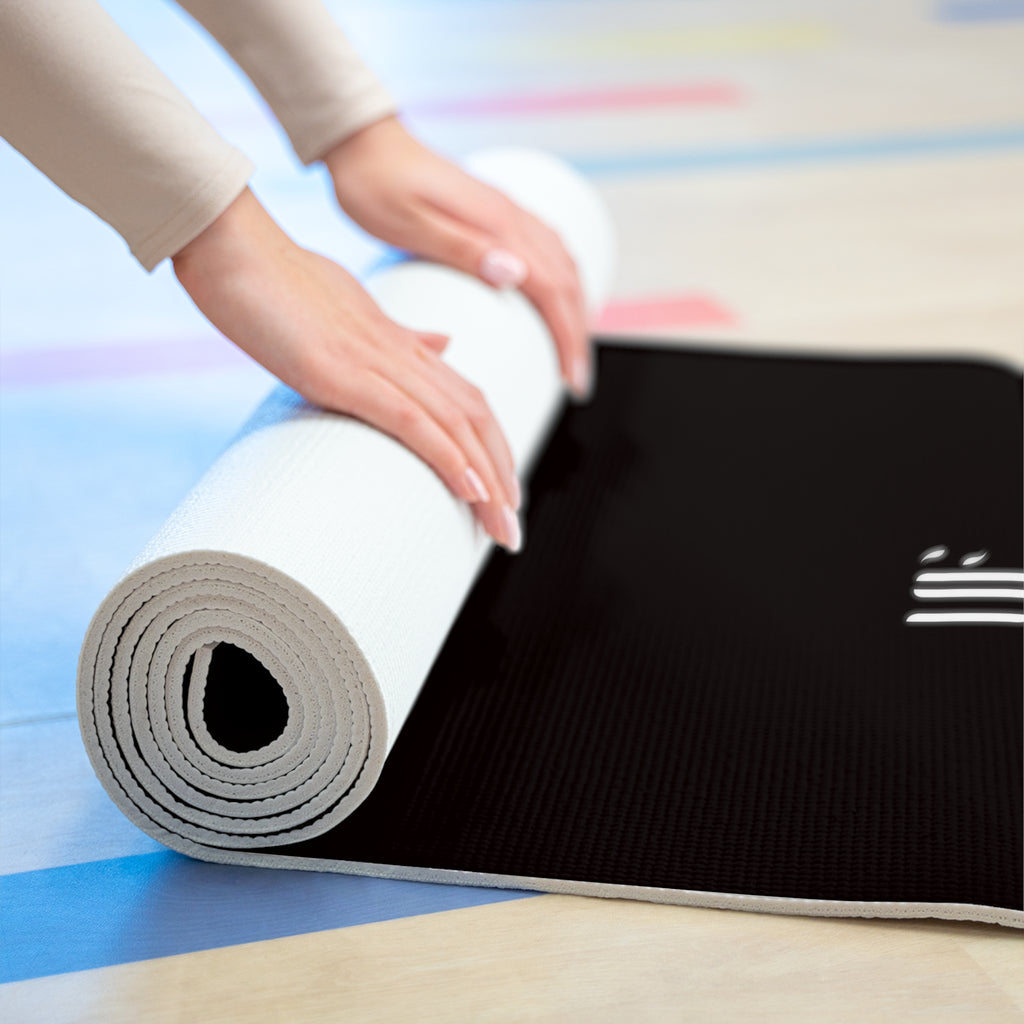 Unique Fit Foam Yoga Mat — Non-Slip Lightweight Exercise Mat with Logo