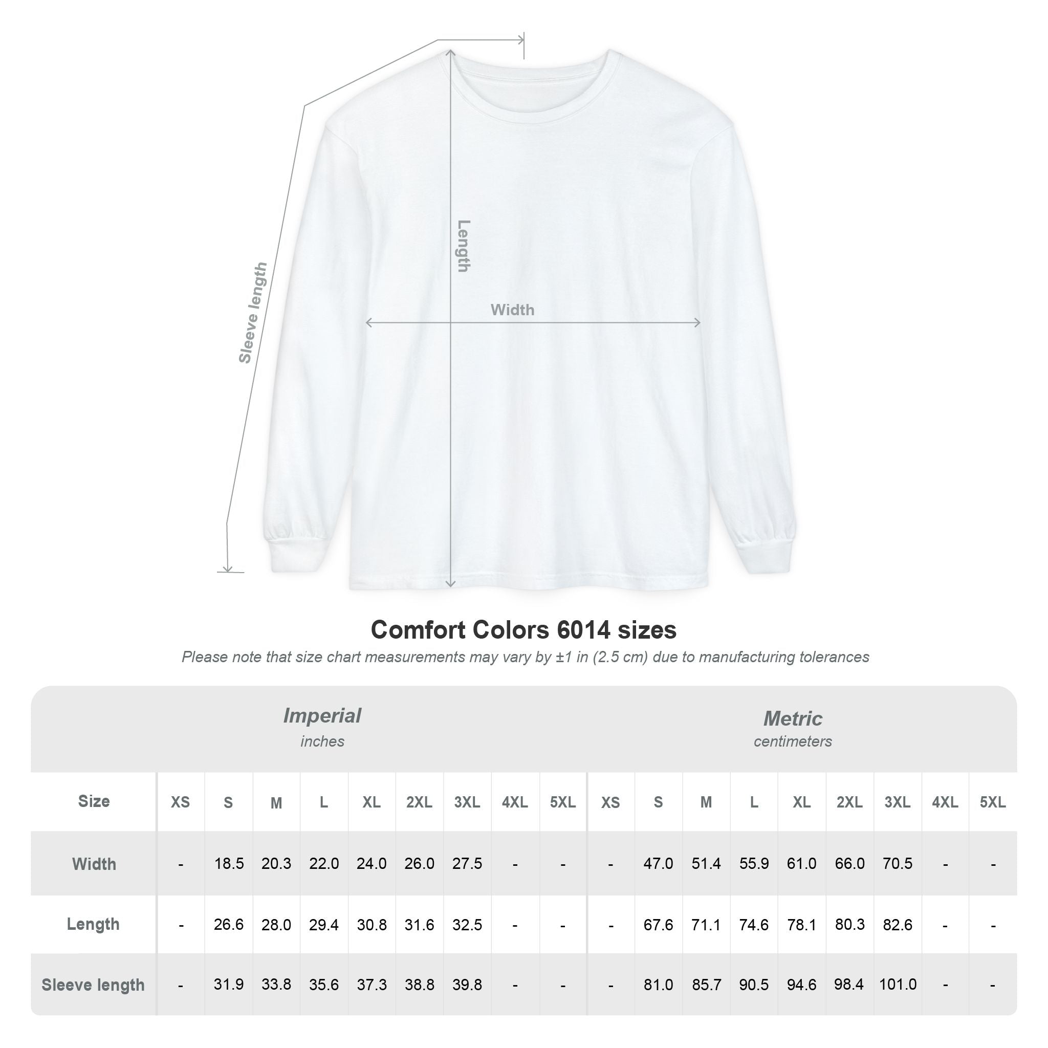BE YOU Unisex Long Sleeve T-Shirt